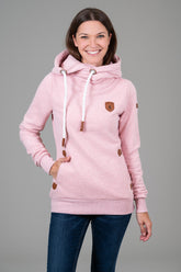 Artemis Heather Pink Hoodie