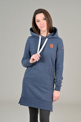 Carmen Navy Hoodie Dress