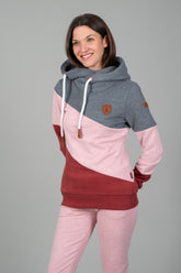 Selene Heather Pink Mix Hoodie