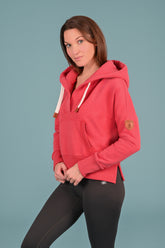 Wanakome Women's Aksu Hoodie in Rosso