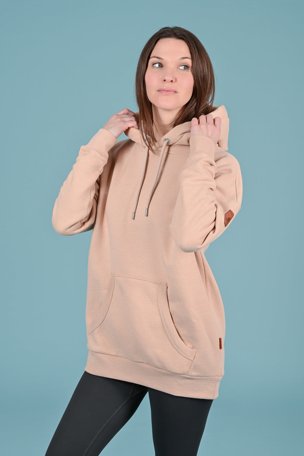 Wanakome women's oversized Billie2 Sand Hoodie