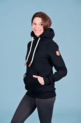 Wanakome women's Cassy pullover black hoodie