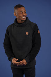 Coronado Black Cowl Neck