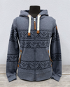 Janie Navy Full-Zip Hoodie