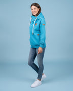 Athena Lagoon Blue Full-Zip Hoodie