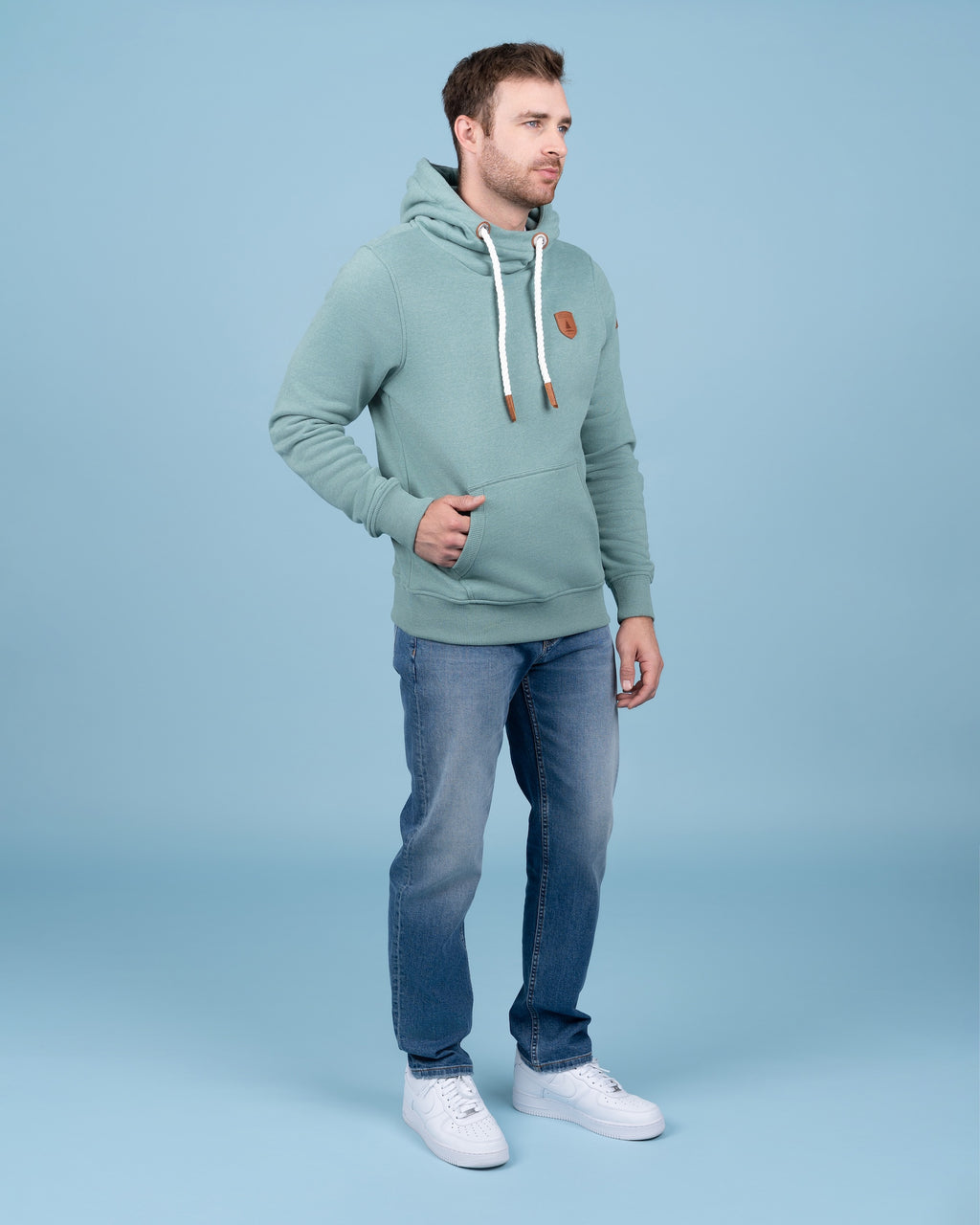 Cascade Cabin Green Hoodie