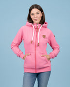 Hera Cosmo Pink Full-Zip Hoodie