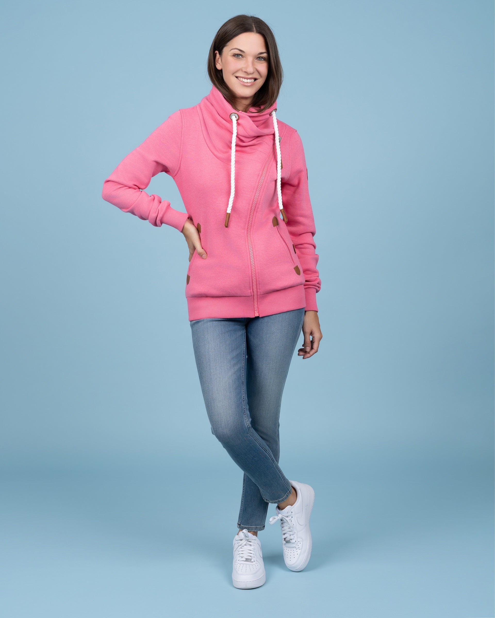 Hestia Cosmo Pink Full-Zip Sweatshirt Secondary image