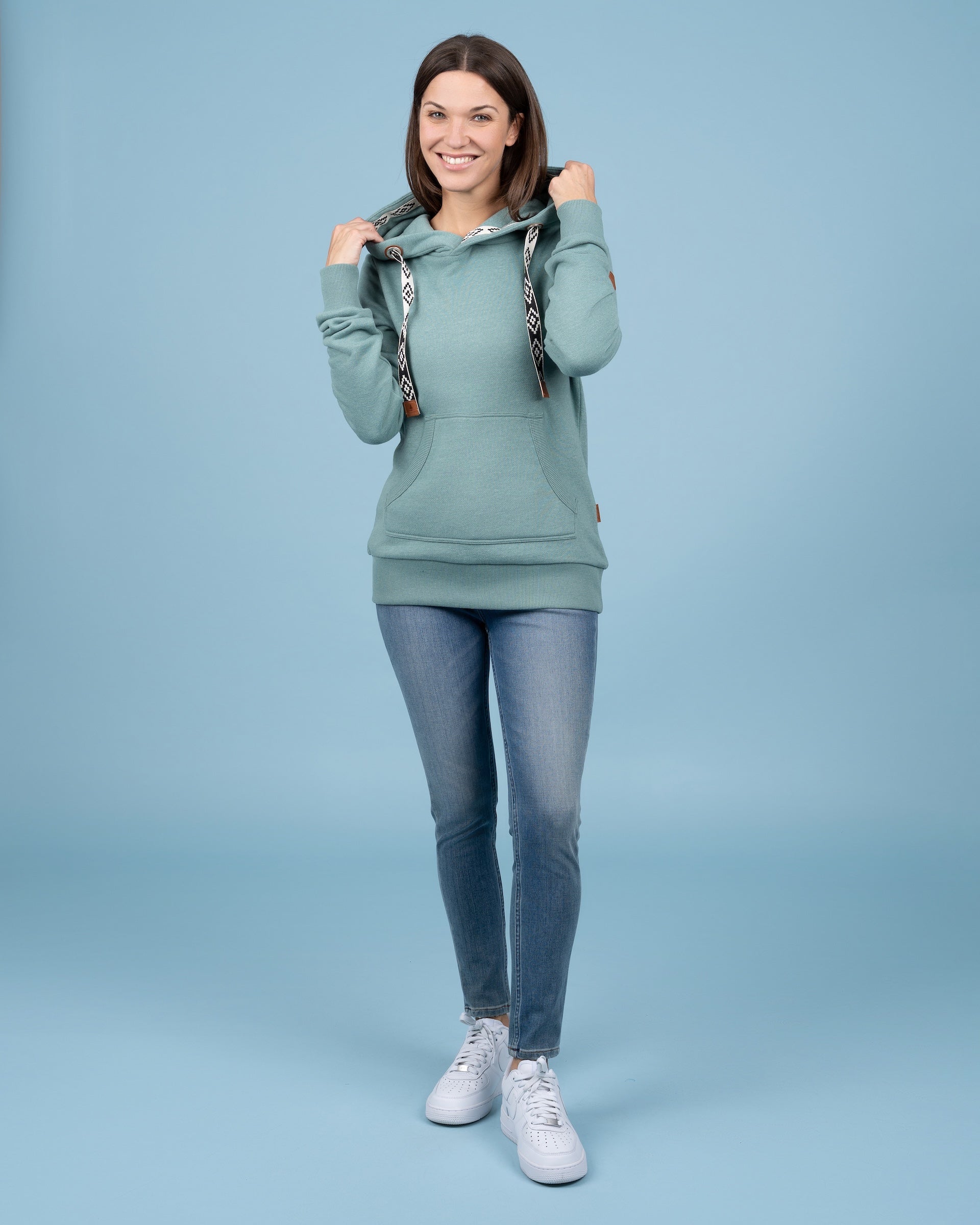 Ikatt Cabin Green Hoodie