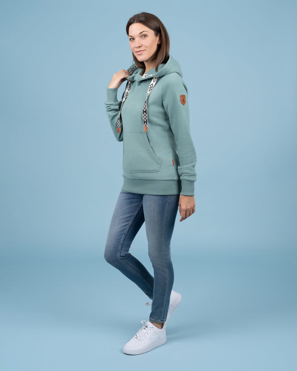Ikatt Cabin Green Hoodie