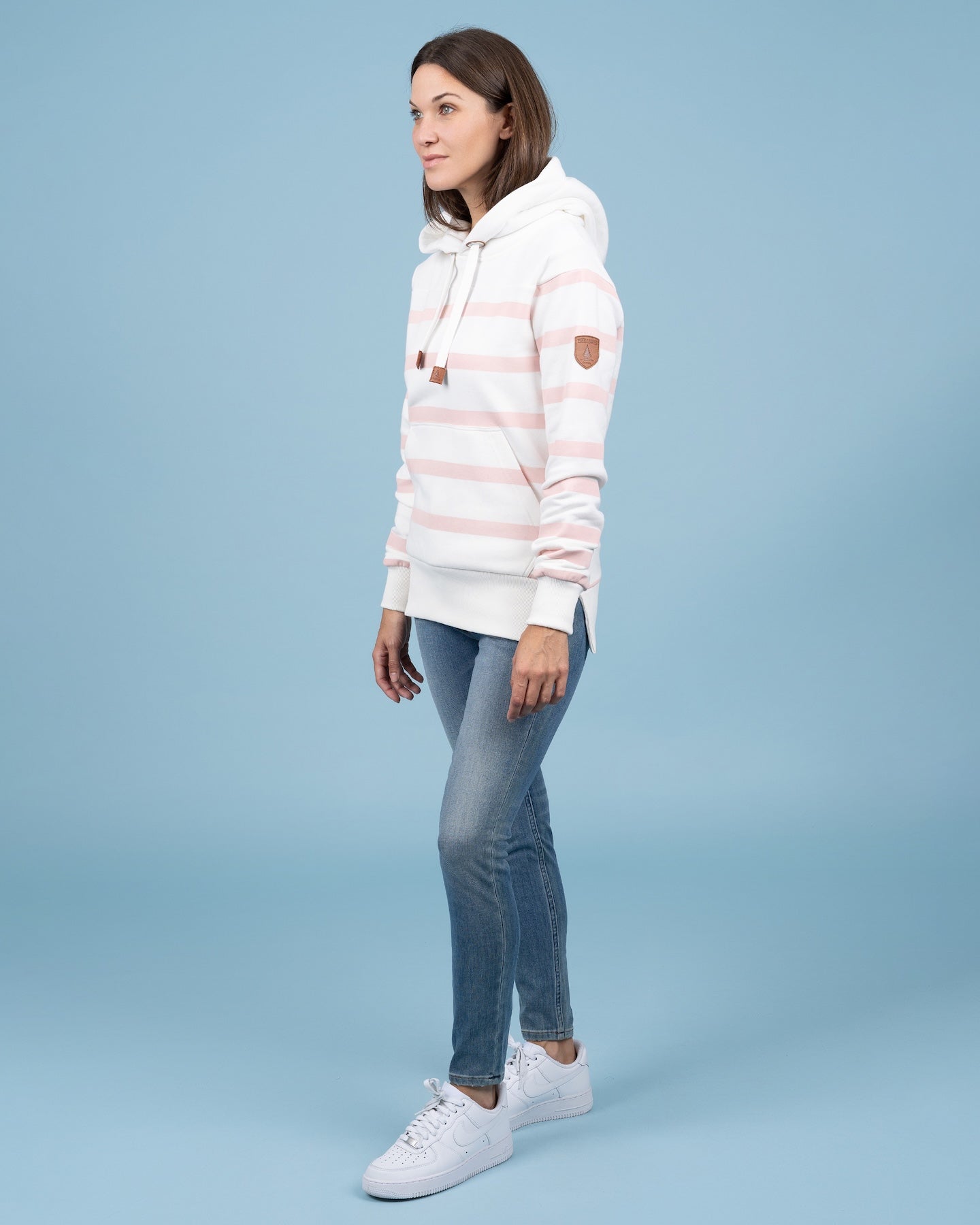 Marini Peony Ivory Hoodie