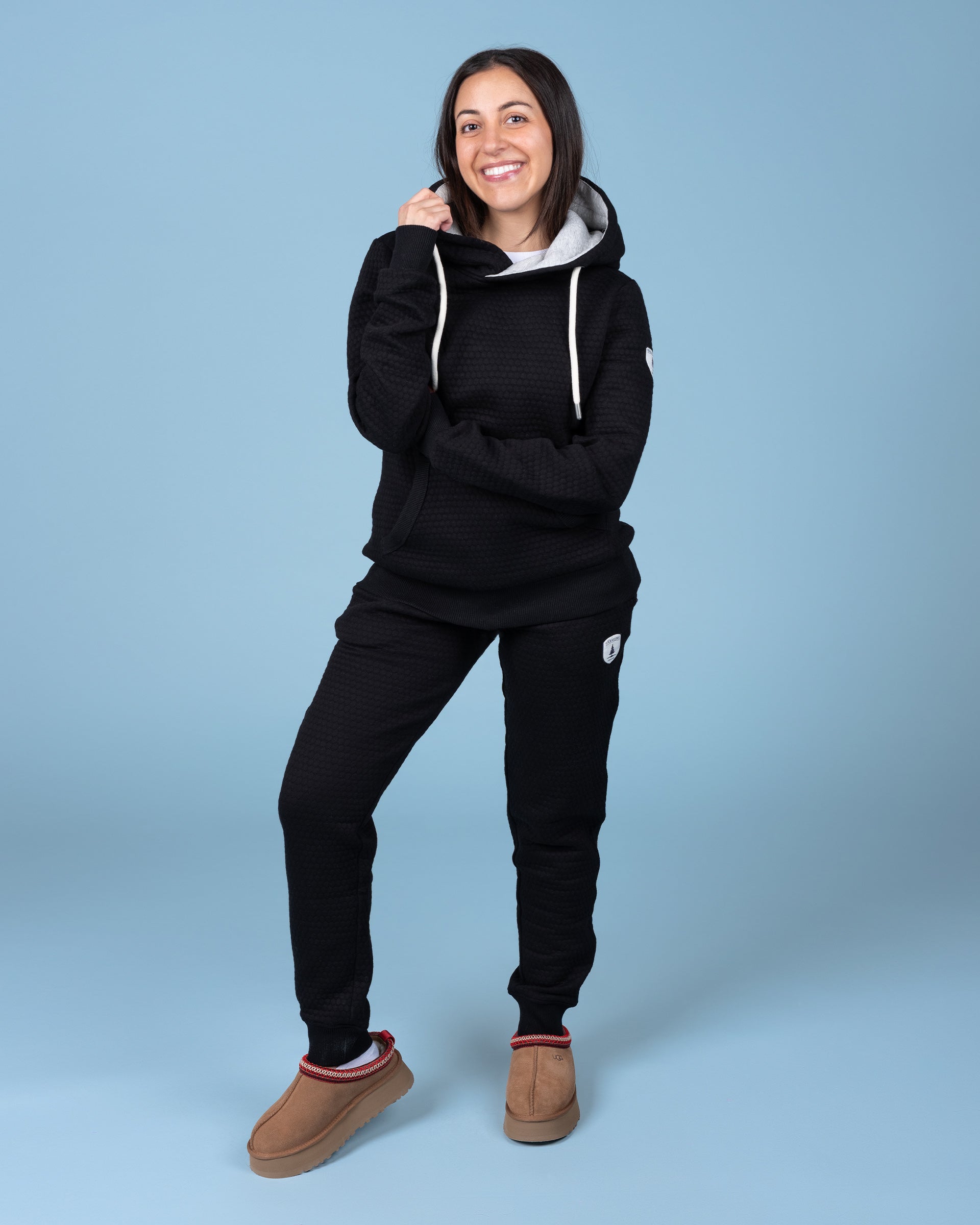 Pixa Black Hexagon Hoodie Secondary image