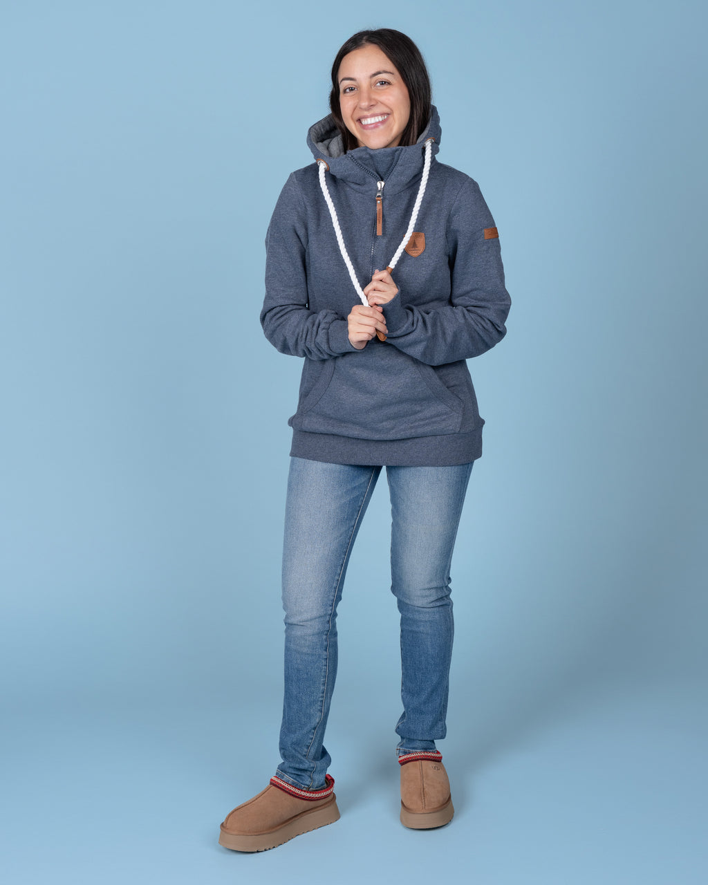 Reyna Navy Hoodie