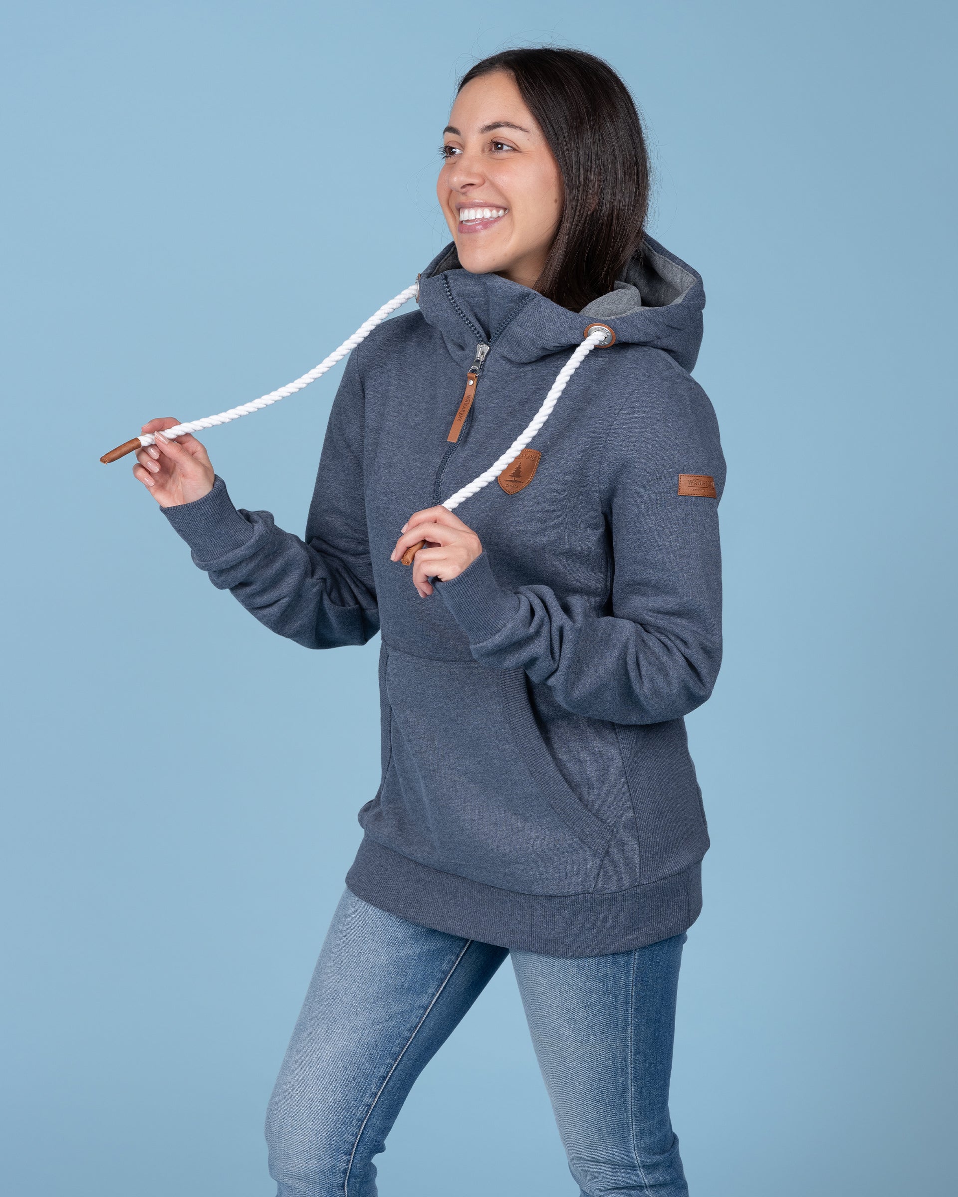 Reyna Navy Hoodie Main image