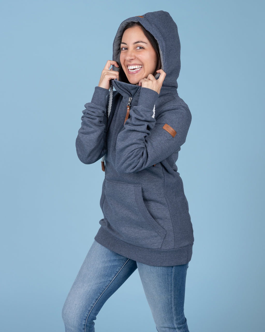 Reyna Navy Hoodie