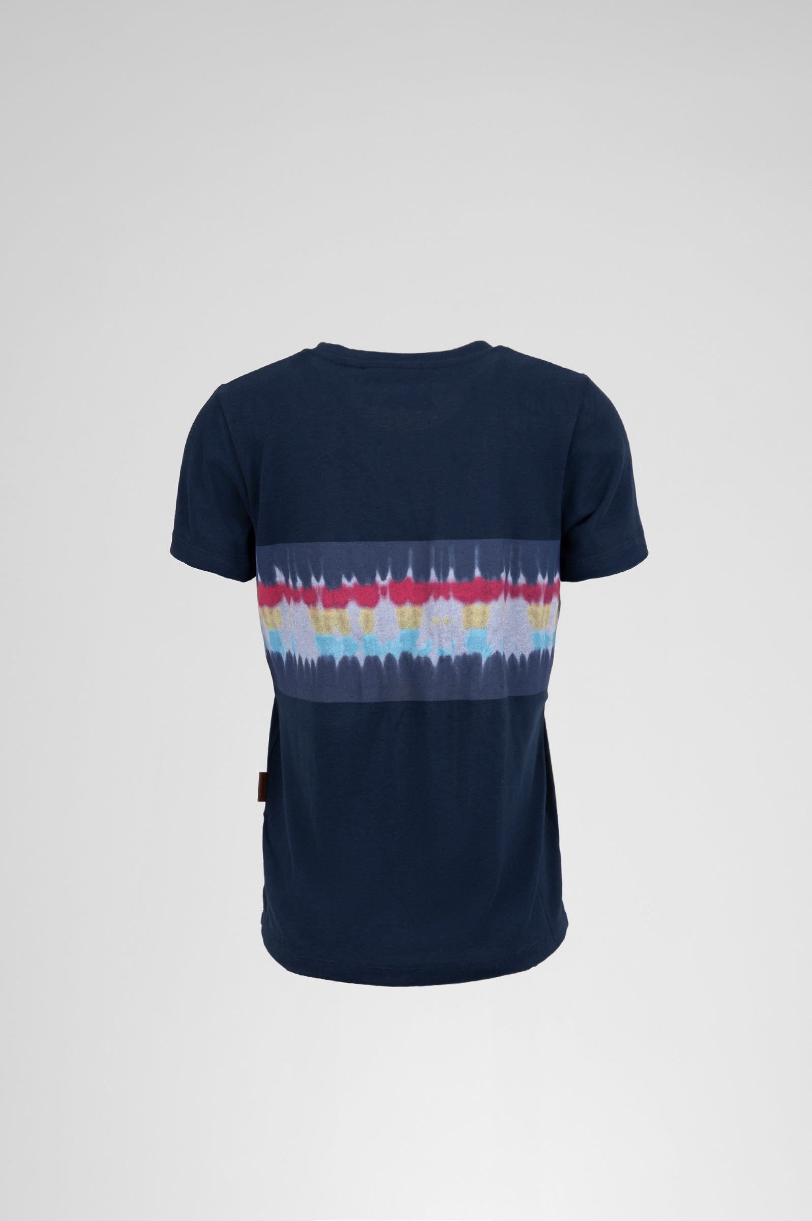 Ari Stripe Tie-Dye Indigo Mix Tee Secondary image