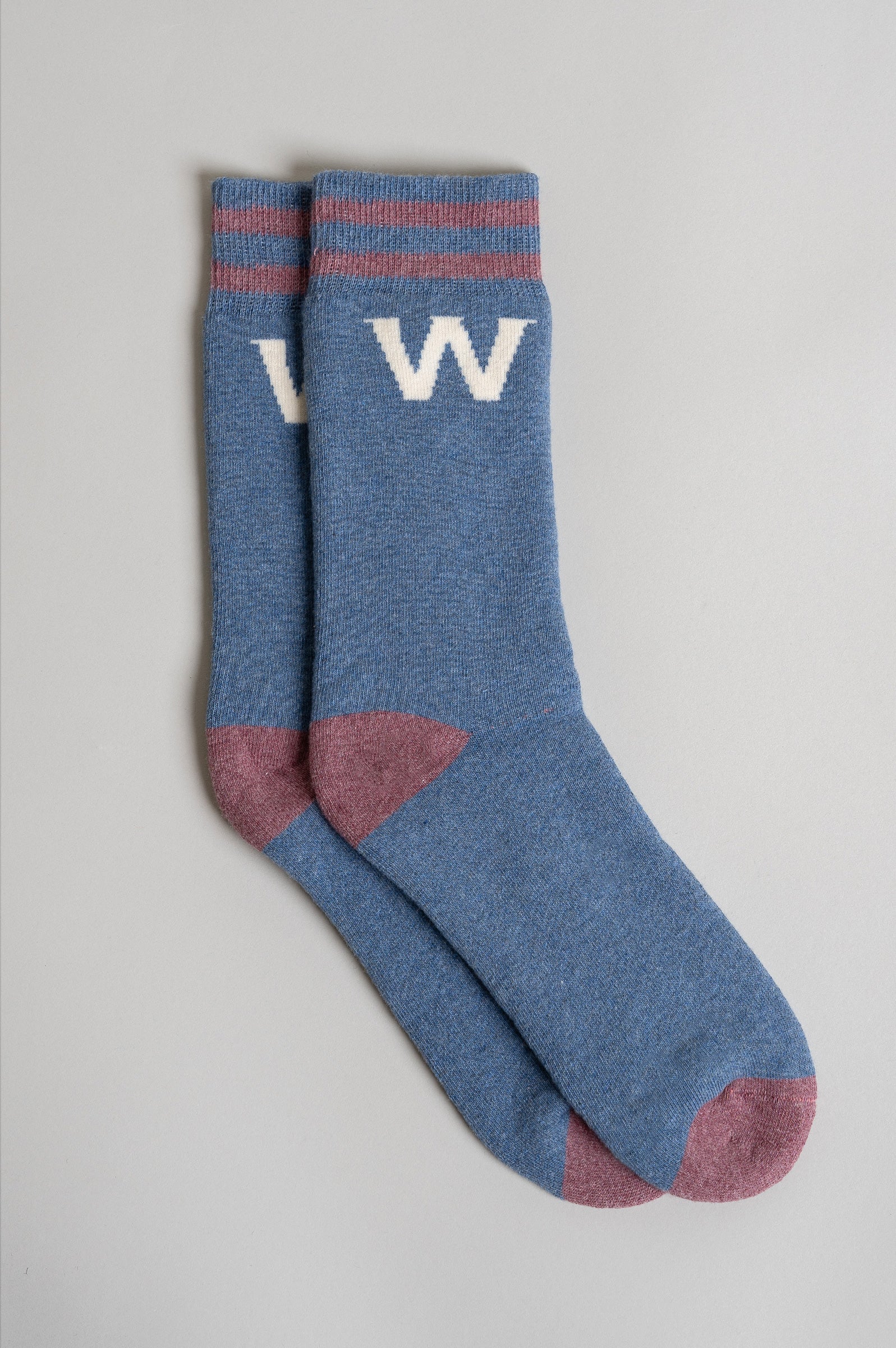 College Navy Mix Unisex Socks