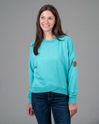 Erma Cove Cross Hem Sweatshirt
