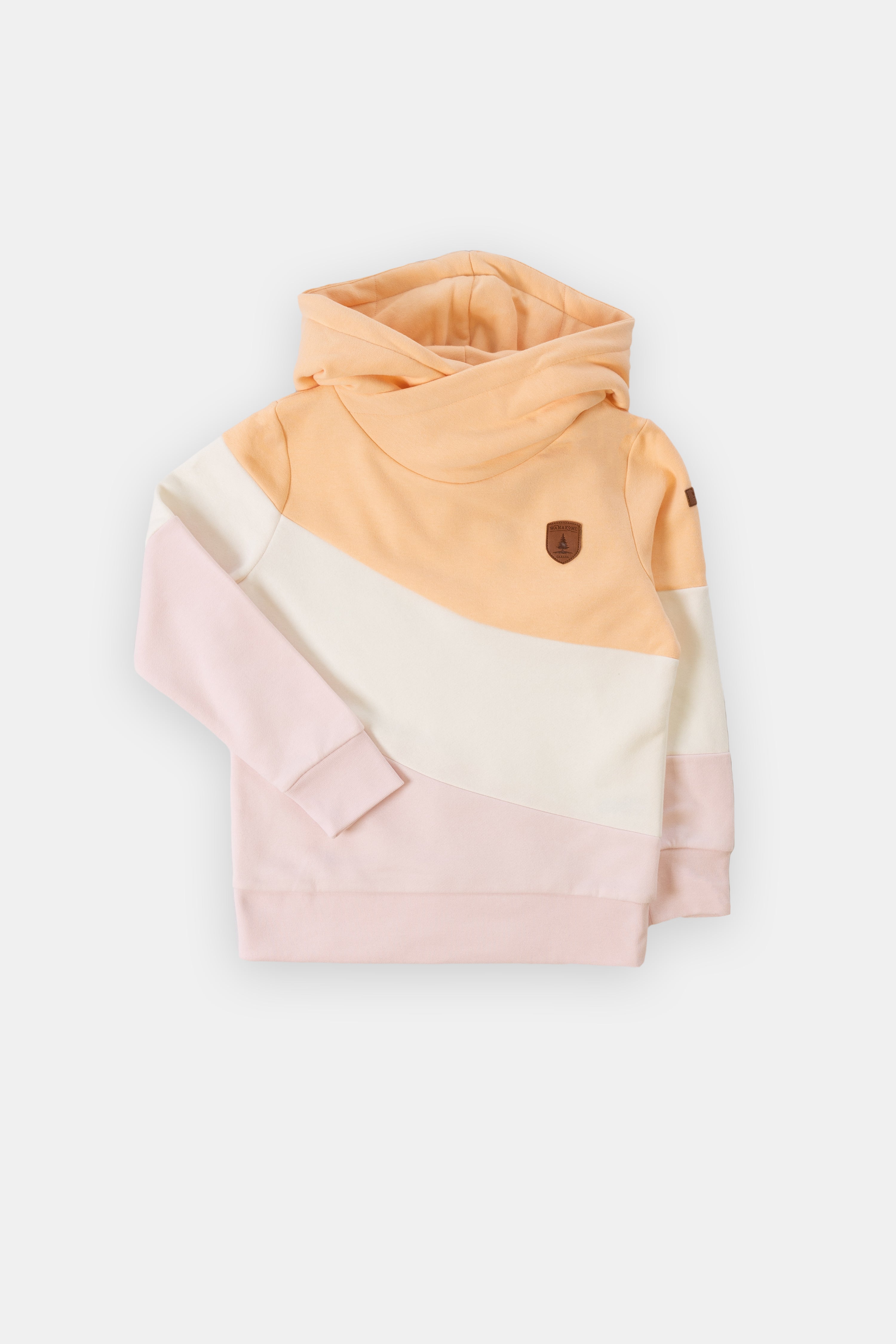 Lenny Peach Mix Cowl Neck Hoodie Kid Main image