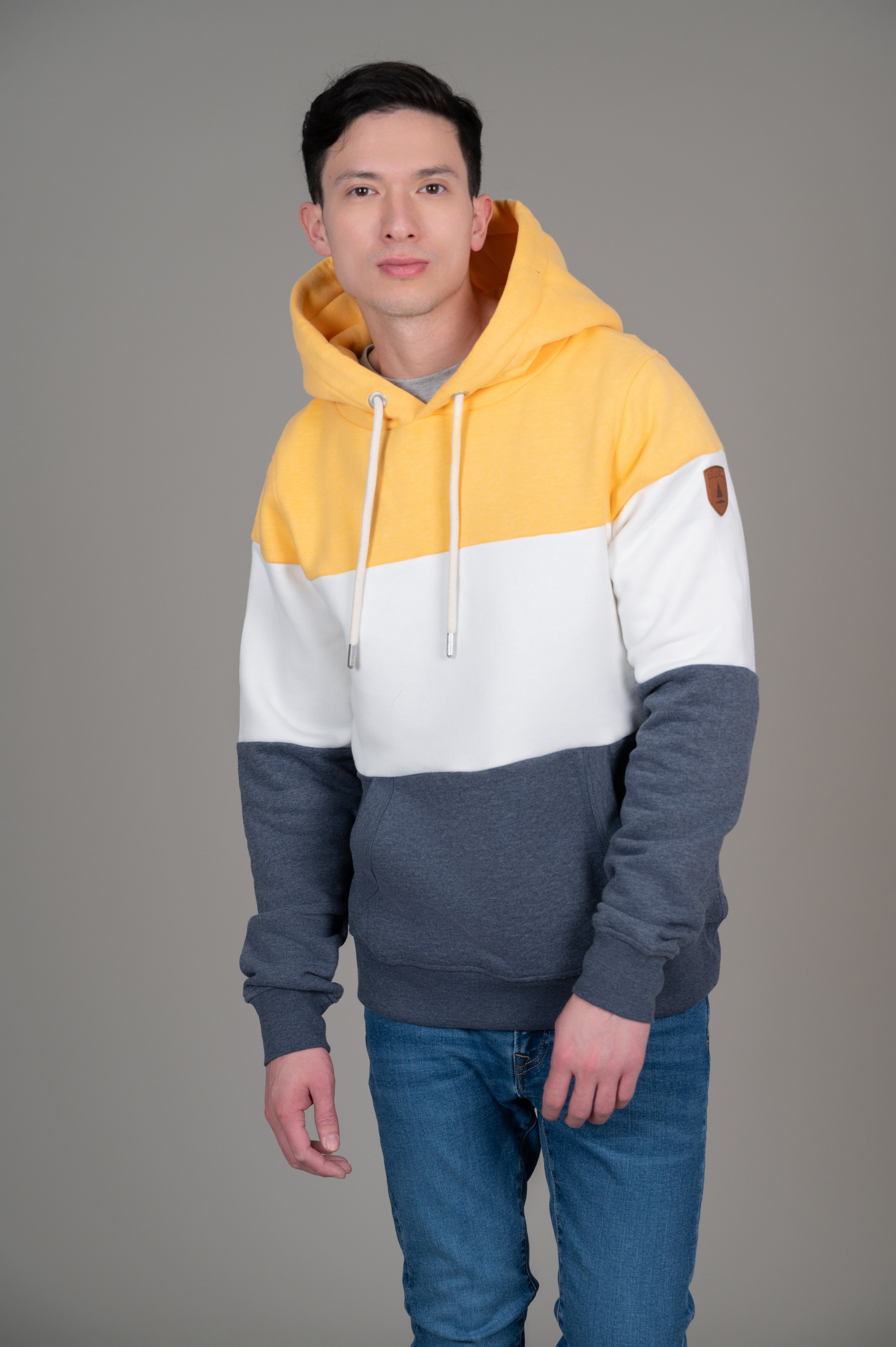 Birny Navy Mix Hoodie