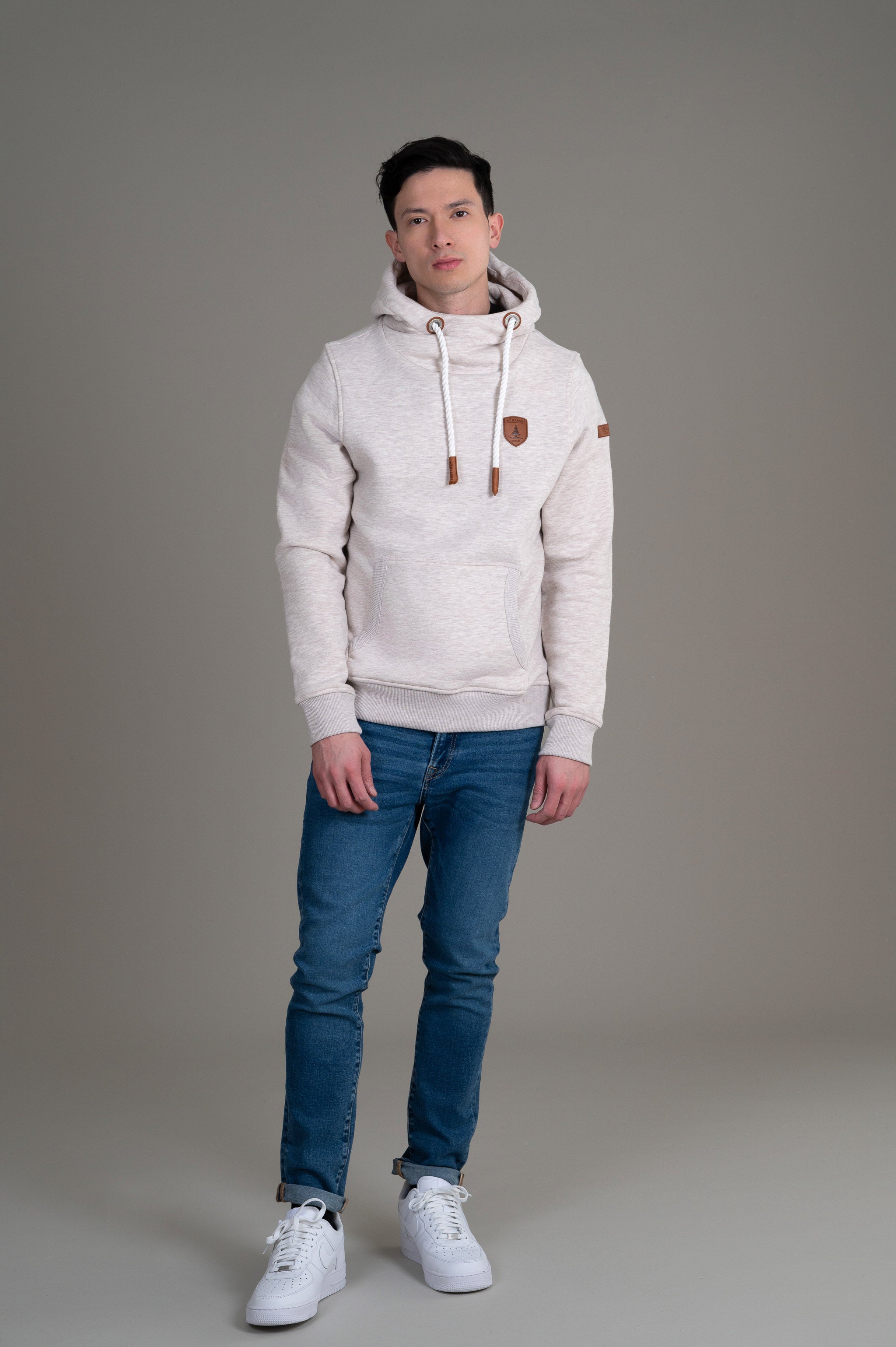 Cascade Heather Oatmeal Hoodie Secondary image