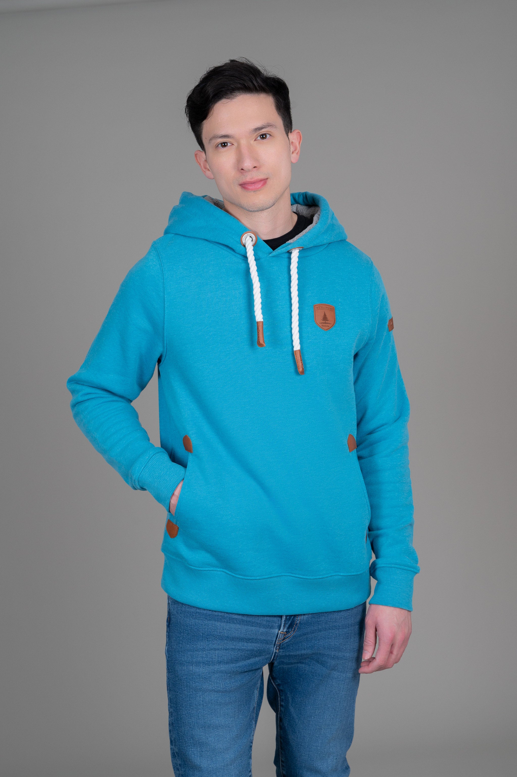 Fairfax Cyan Hoodie