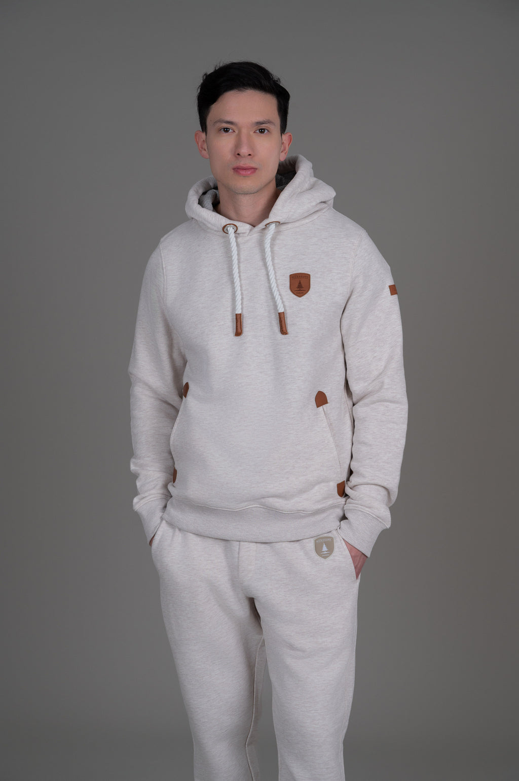 Fairfax Heather Oatmeal Hoodie