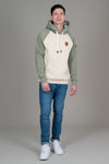 Lakewell Raglan Military Mix Hoodie