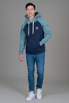 Lakewell Raglan Oxford Blue Mix