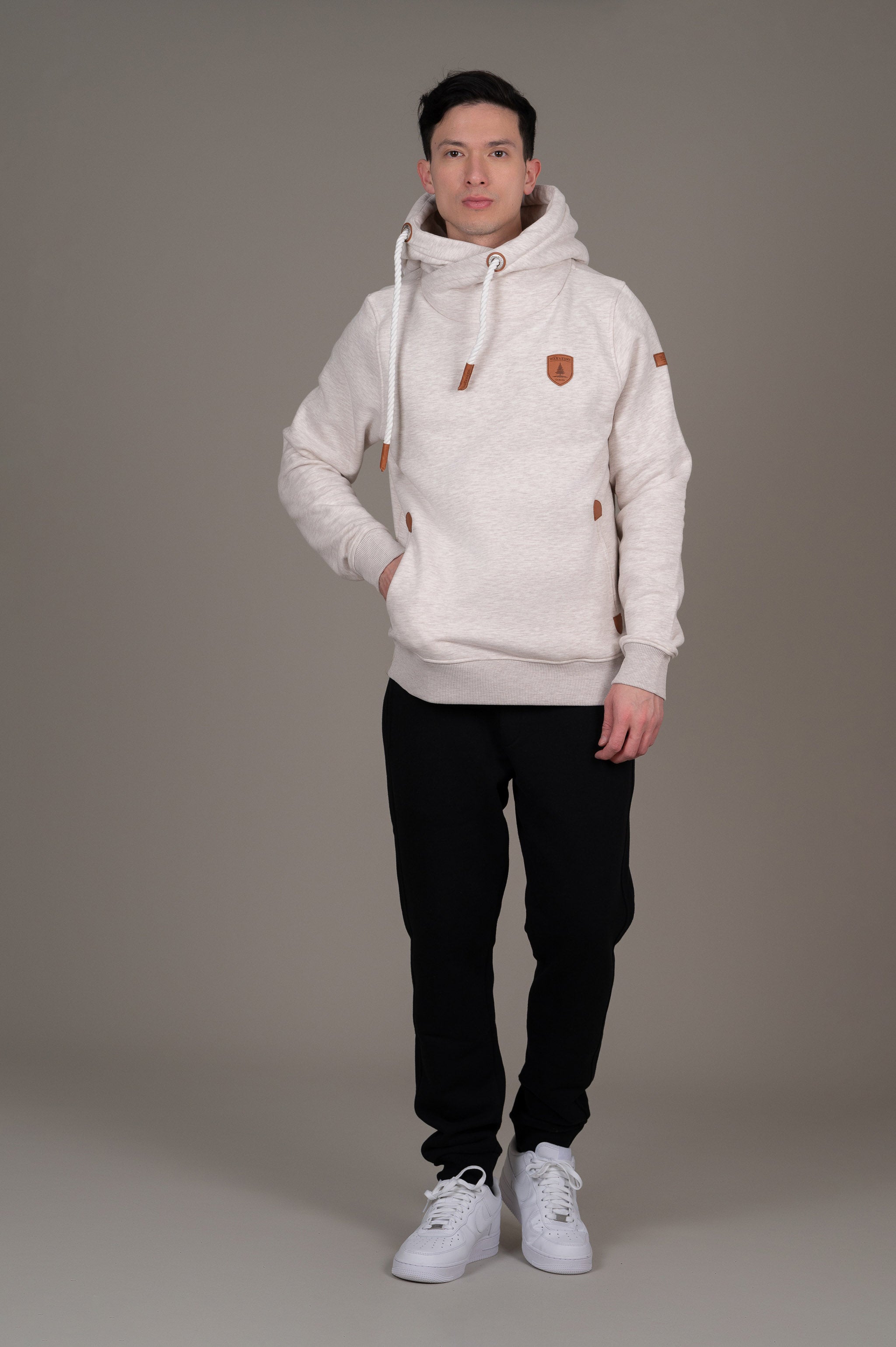 Olympus Heather Oatmeal Hoodie Secondary image
