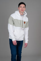 Wilkins Ivory Olive Haze Hoodie