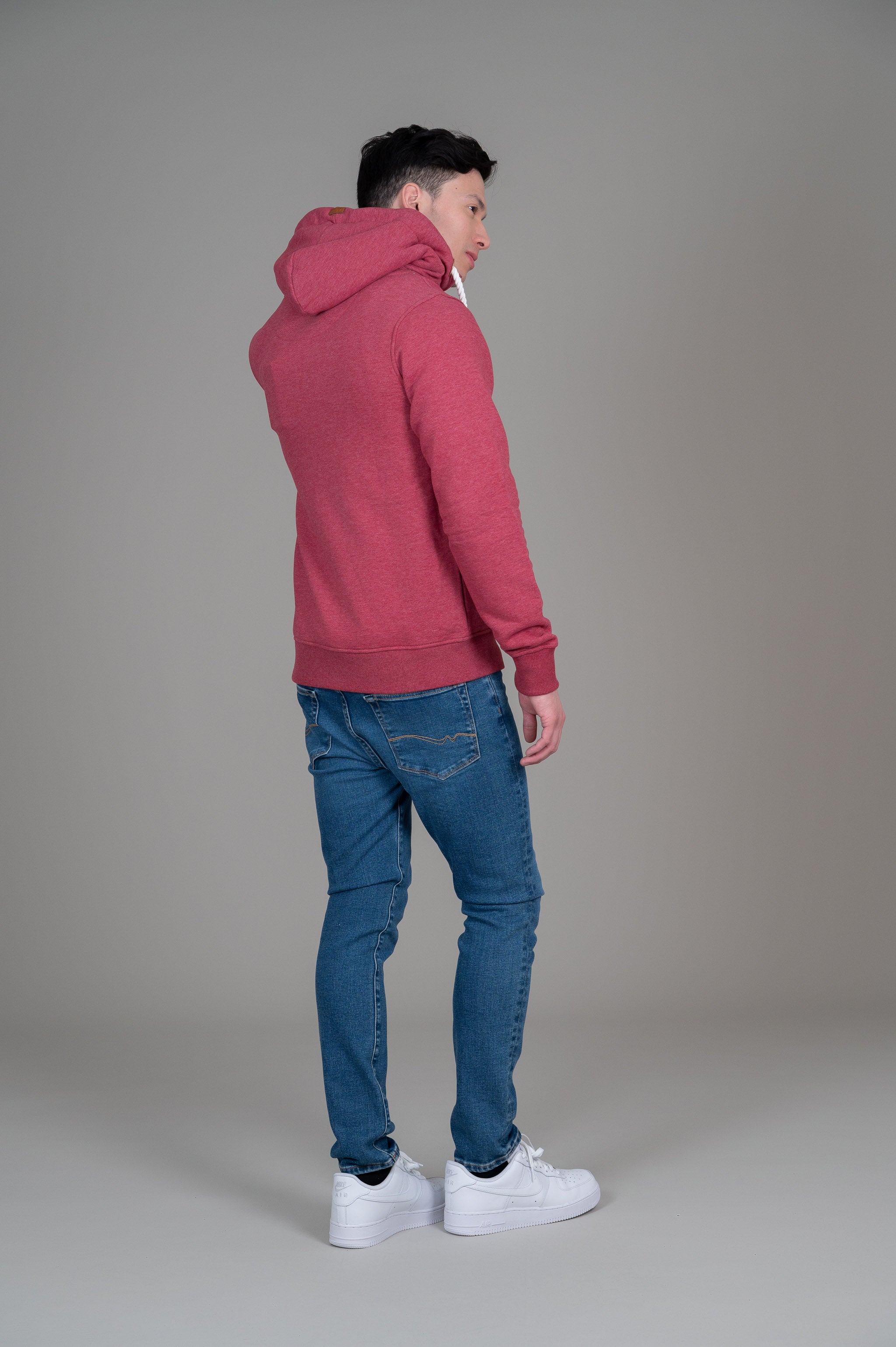 Zeus Rhubarb Full-Zip Hoodie