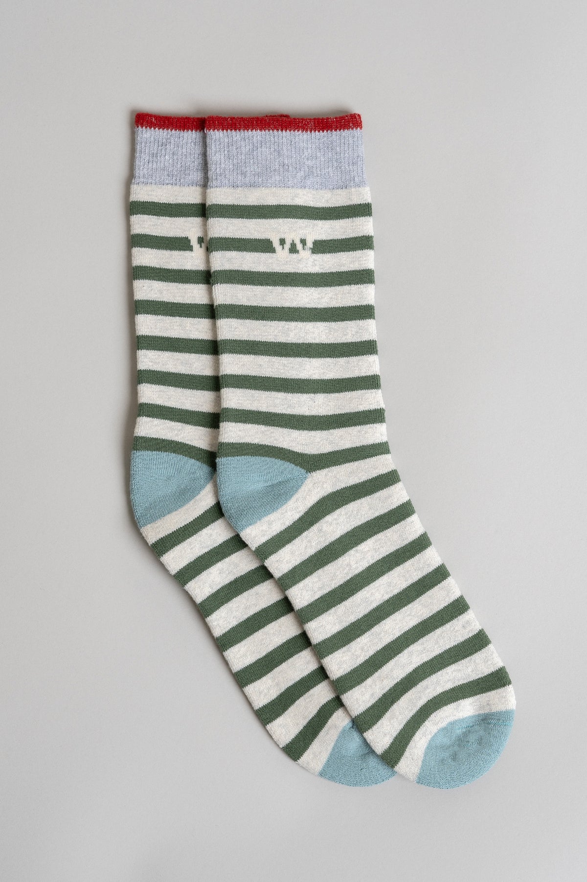 Unisex Trail Block Socks Military Stripe Mix