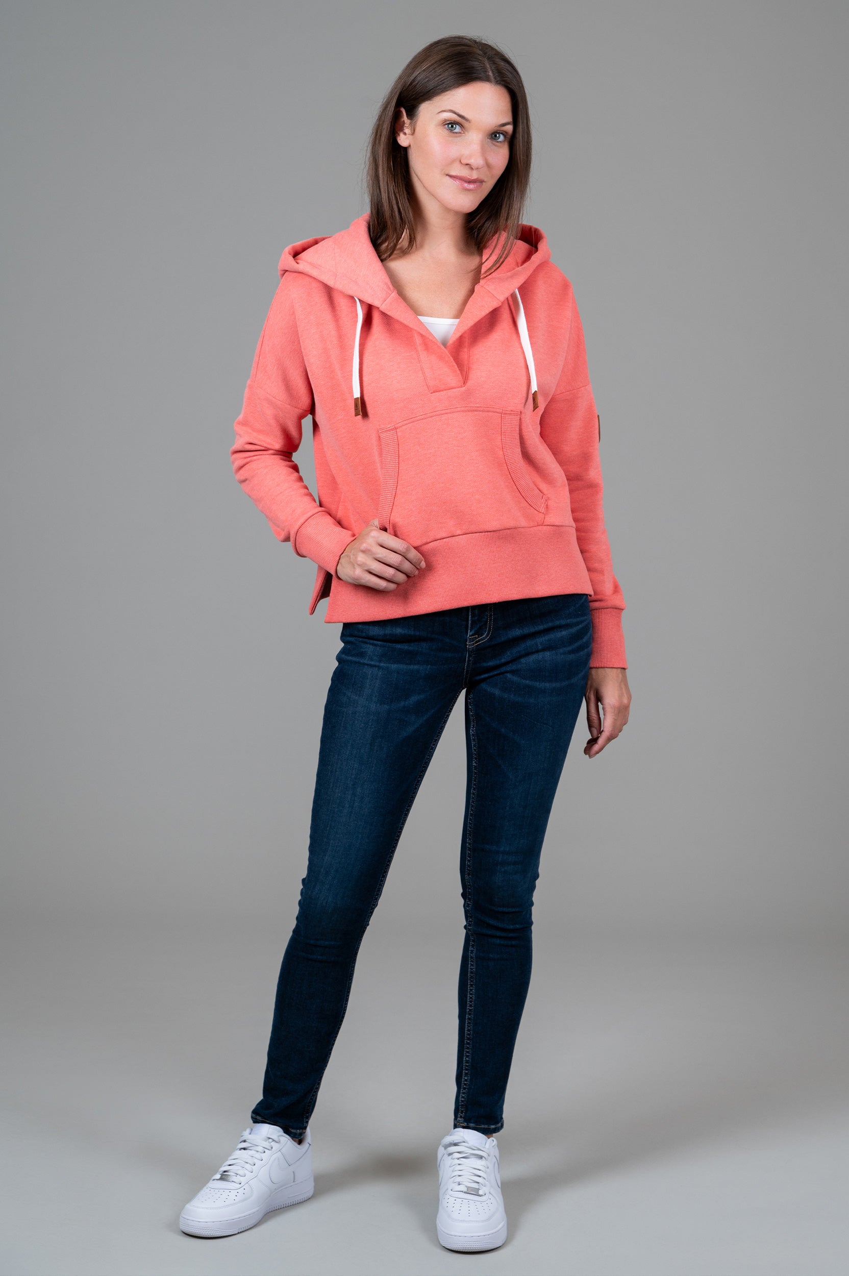 Aksu Coral Pink Hoodie Secondary image