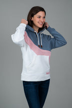 Ariel Heather Pink Mix Hoodie