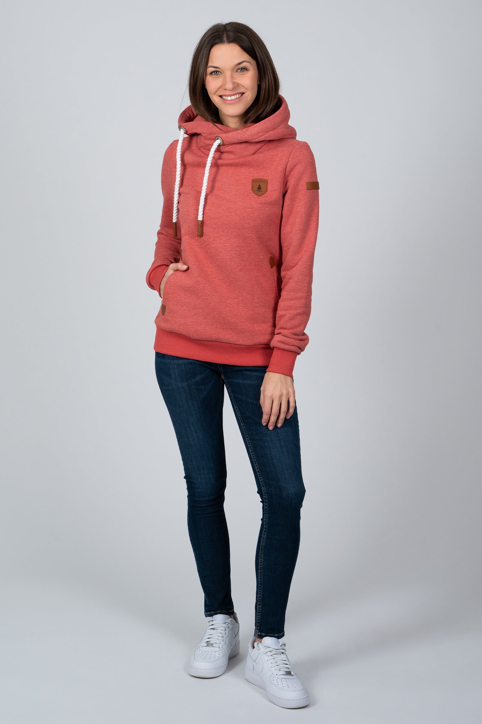 Artemis Ember Red Hoodie Secondary image
