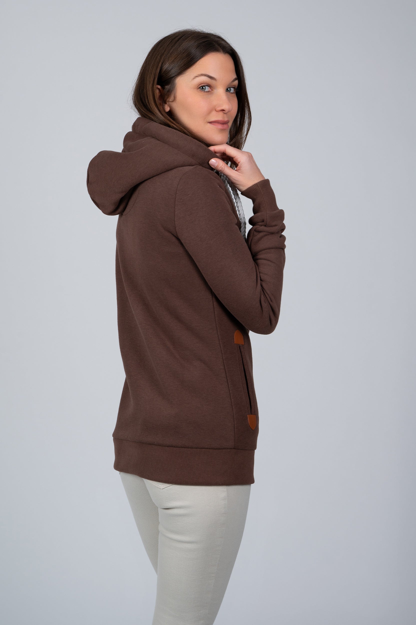 Artemis Mahogany Hoodie