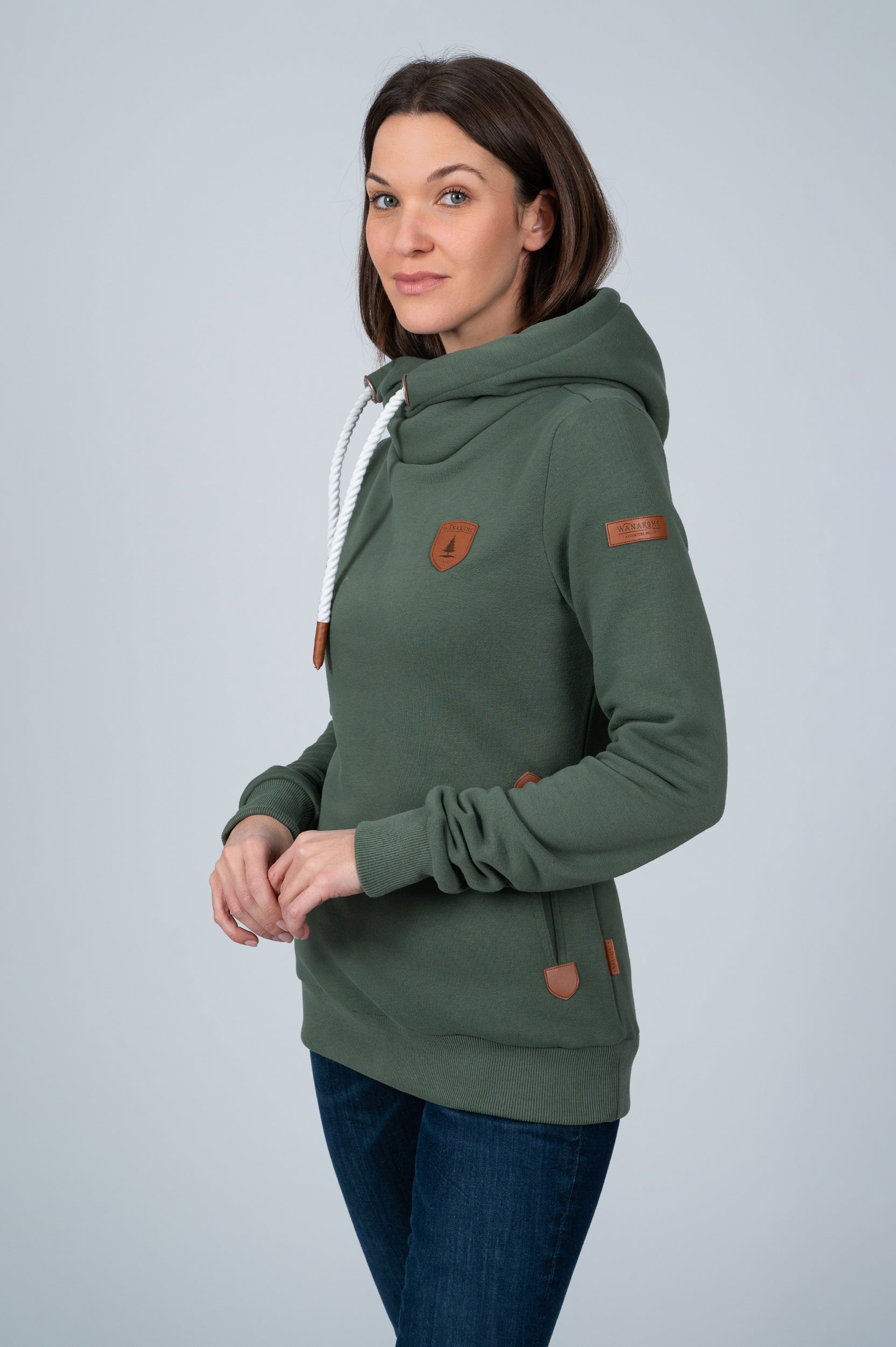 Artemis Moss Green Hoodie
