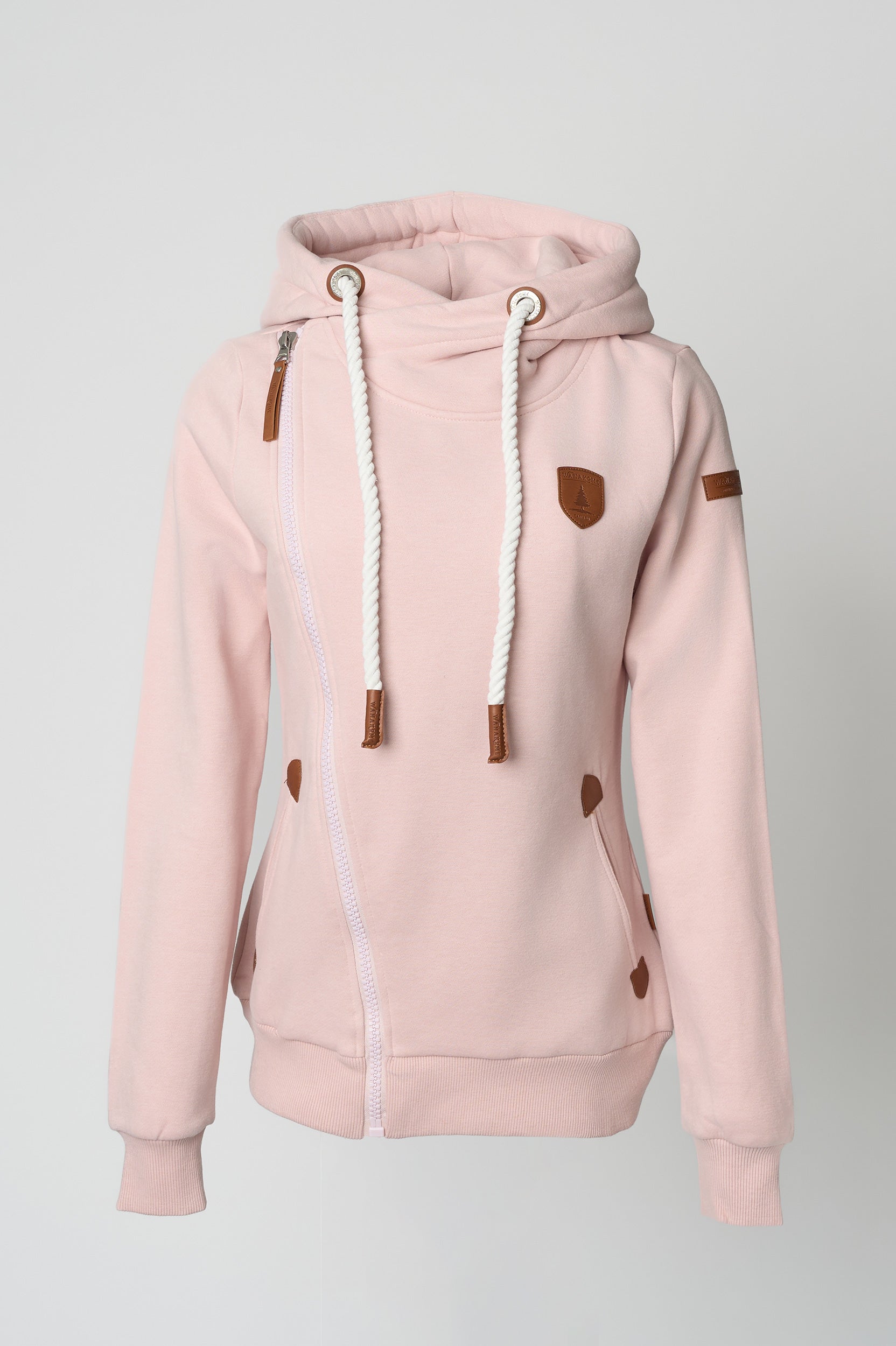 Athena Sepia Rose Full-Zip Hoodie