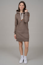 Carmen Bark Hoodie Dress