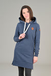 Carmen Navy Hoodie Dress