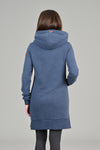 Carmen Navy Hoodie Dress