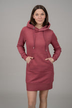 Carmen Rhubarb Hoodie Dress