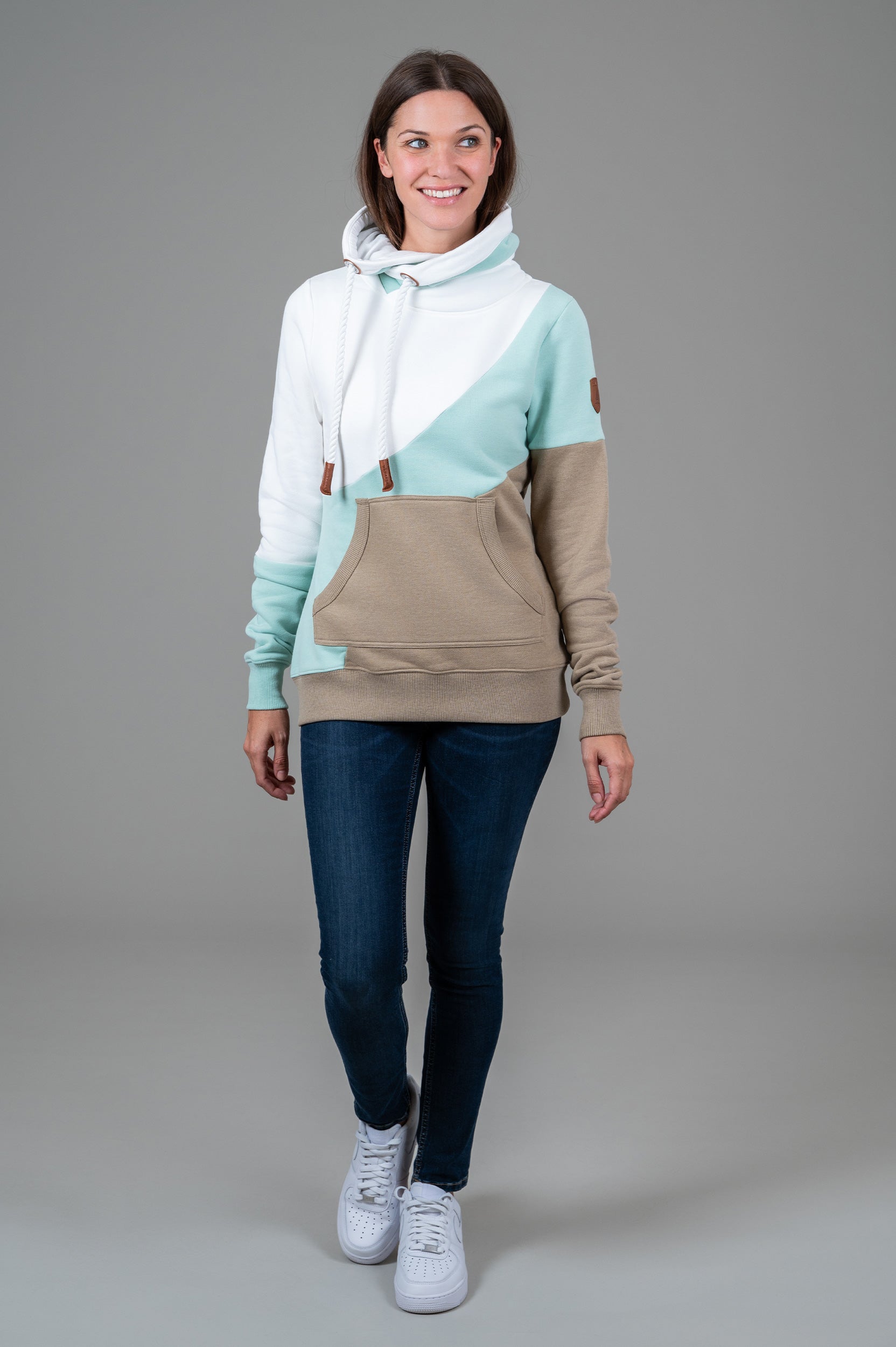 Deena Spearmint Mix Sweatshirt Main image