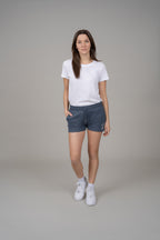 Florence Fleece Short in Navy