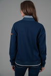 Henlie Full-Zip Sweatshirt Oxford Blue