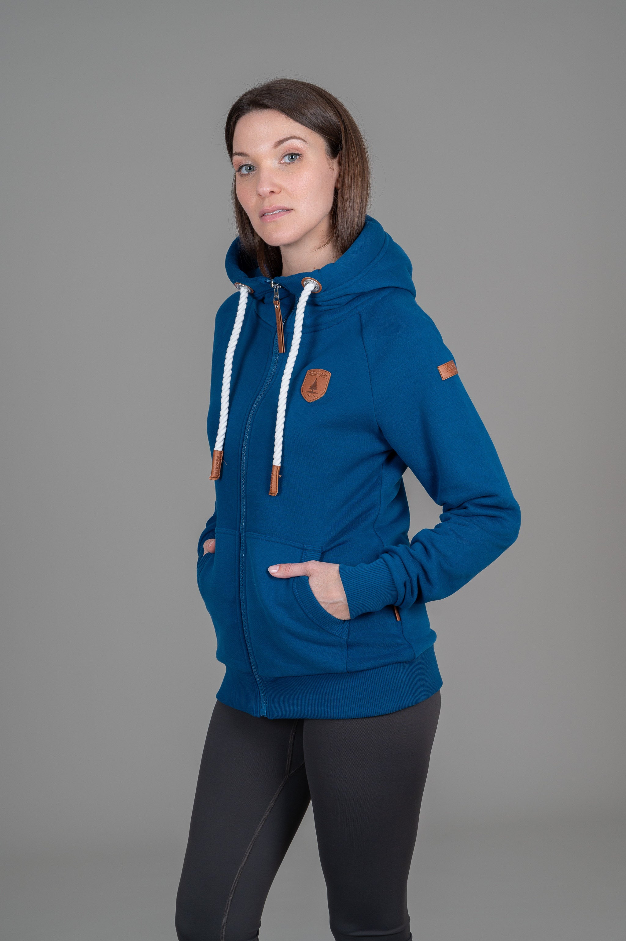 Hera Dark Duck Full-Zip Hoodie