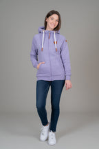 Hera Lavender Full-Zip Hoodie