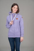 Hera Lavender Full-Zip Hoodie