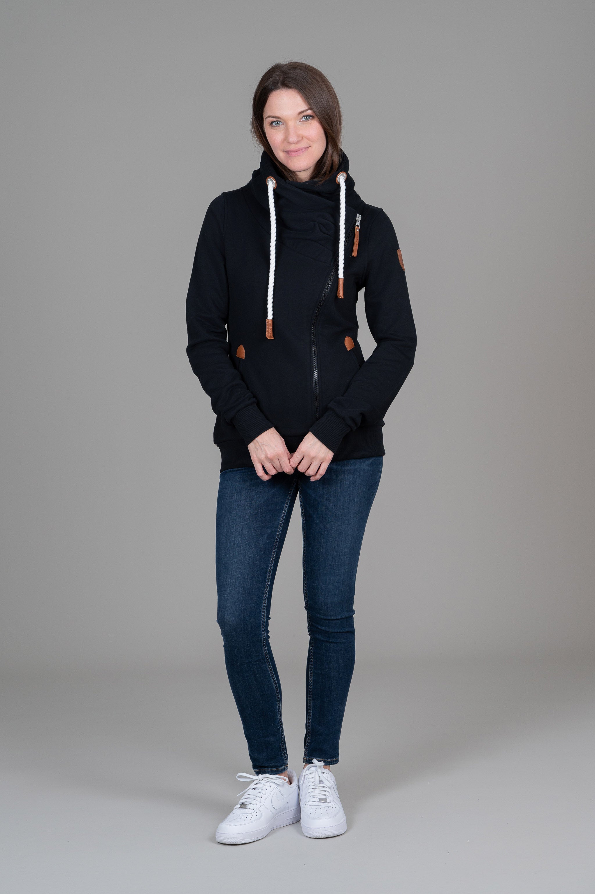 Hestia Black Full-Zip Sweatshirt Secondary image